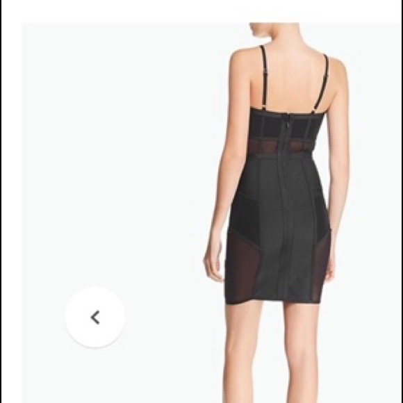 WOW Couture club wear mini black sz M - Picture 2 of 9